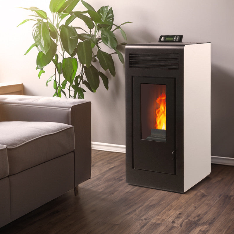 Hermetische pelletkachel (concentrische bovenaansluiting) – Vulcano Up – 10,8 kW