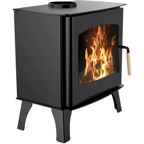 Estufa de leña Dita de 11,8 kW para leña de 52 cm, Sannover