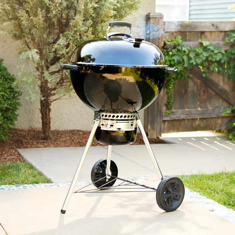 WEBER Master-touch GBS E-5750 houtskoolbarbecue, zwart