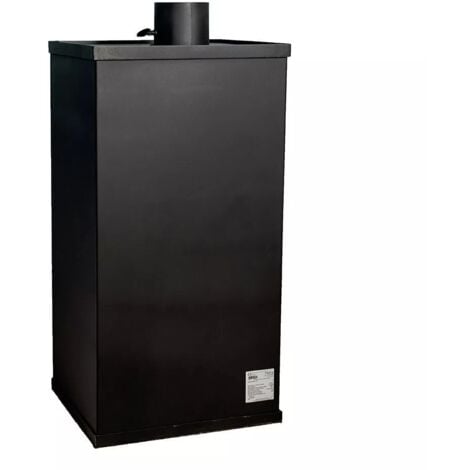 Estufa de leña con horno. Potencia calorífica: 12 kW. Modelo «Prity FM»