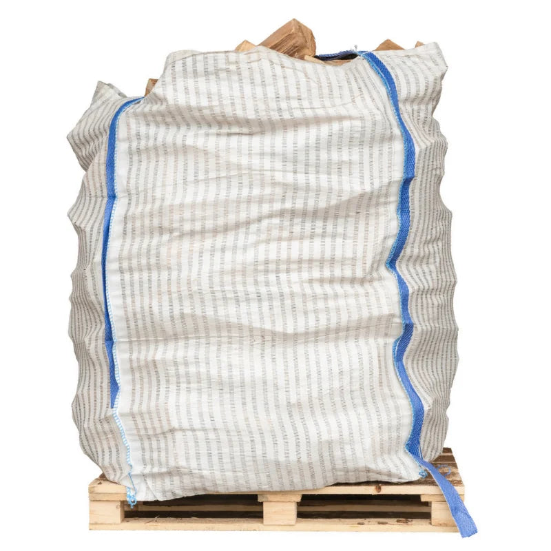 Leña de 30 cm – Saco de 1,9 metros cúbicos – Hay