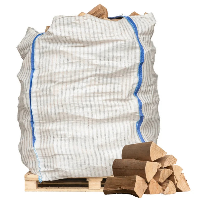 Leña de 30 cm – Saco de 1,9 metros cúbicos – Hay