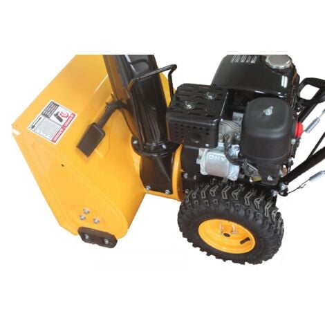 Quitanieves / máquina quitanieves con motor Loncin de 196 cm³, arranque eléctrico e iluminación LED