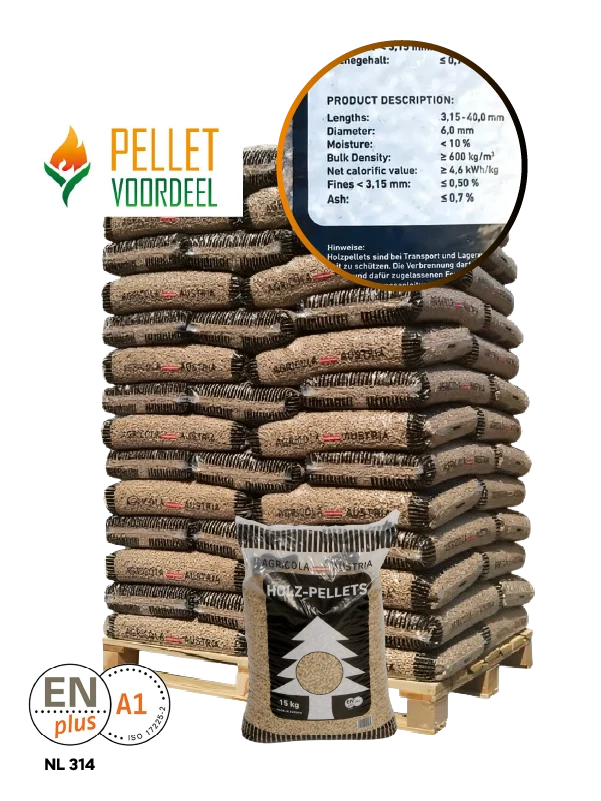 AGRICOLA Pellets - 1 pallet