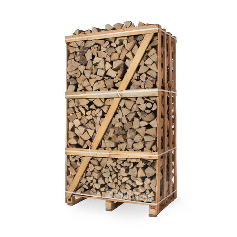 Houtblokken, 100% beukenhout, 33 cm lang, 3 kubieke meter