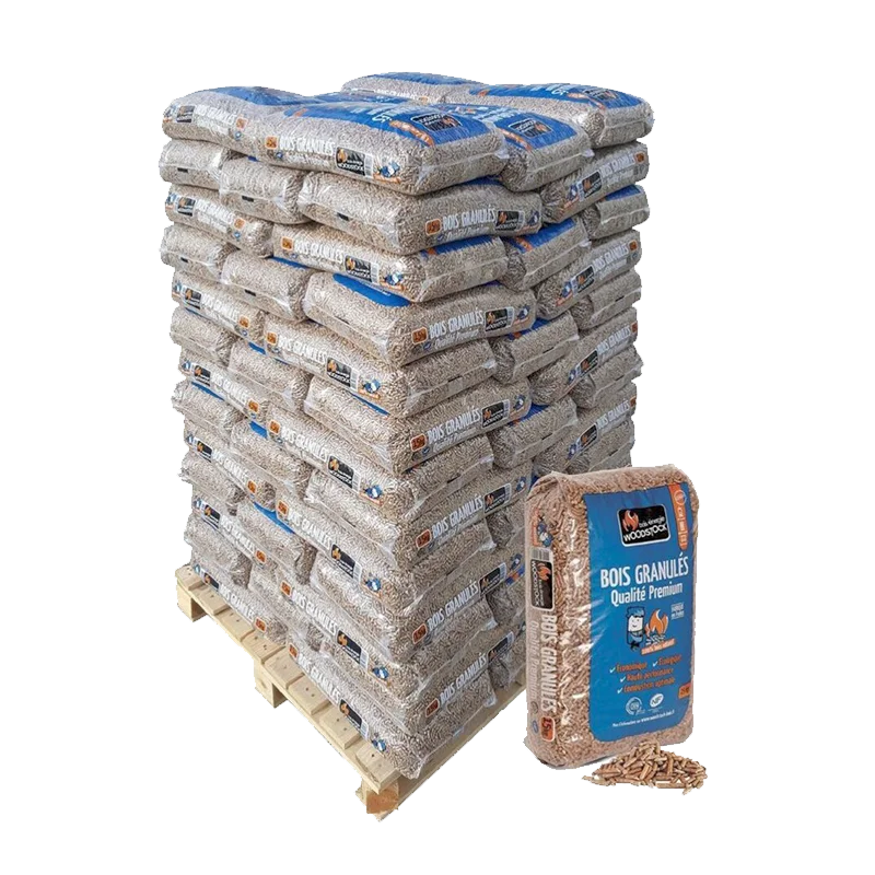 Pellets de madera Woodstock – 78 sacos de 15 kg cada uno