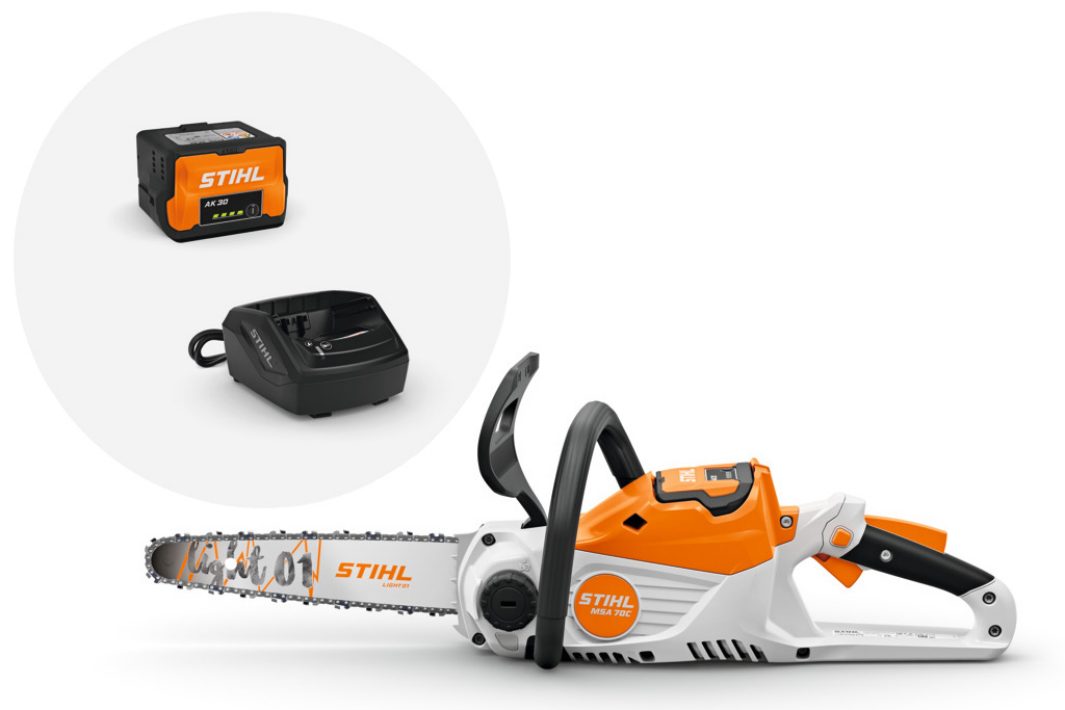 Motosierra MSA 70 C-B de 30 cm / Batería AK 30 y cargador AL 101