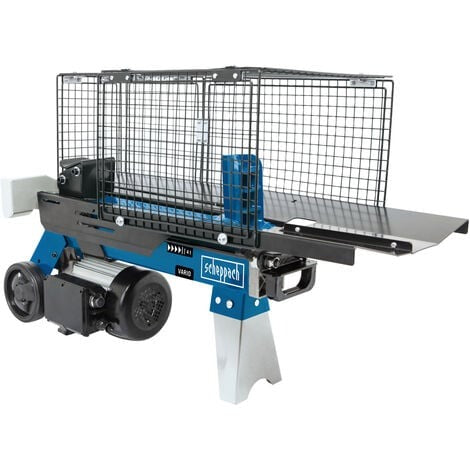 Cortadora de leña horizontal Scheppach HL760LS – 2200 W – 230 V / Con soporte incluido – 7 t de fuerza de corte