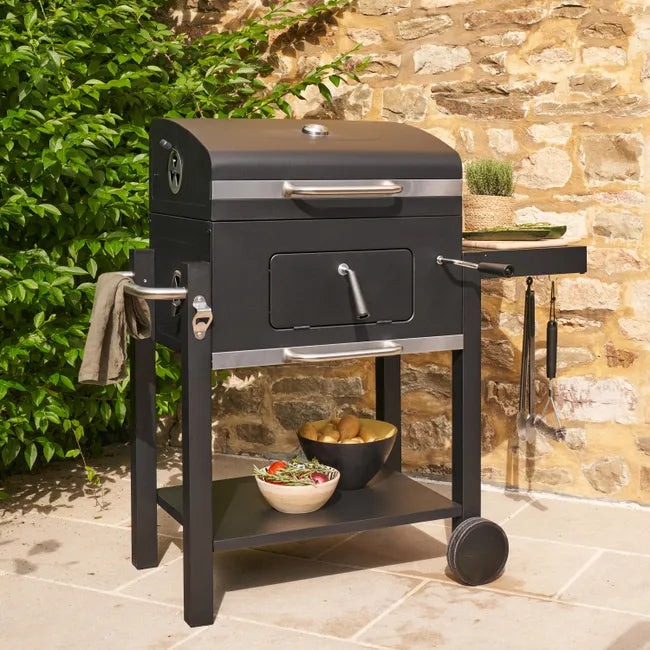 Parrilla de carbón Centaurus Beta II, 90 x 70 cm, NATERIAL