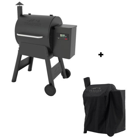 TRAEGER Pro 575 pelletgrill, zwart