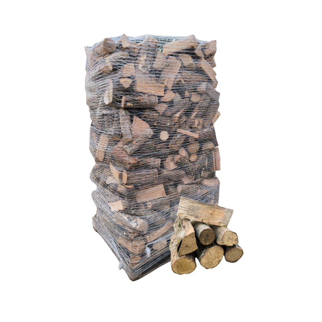 Haardhout – 50 cm – Bundels op een pallet van 2 m³ – Extra droog