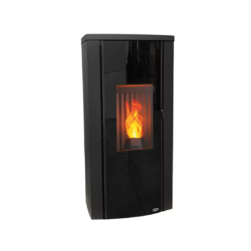 Estufa de pellets hermética (salida concéntrica superior) Cristallo Silenzio Up – 9,2 kW