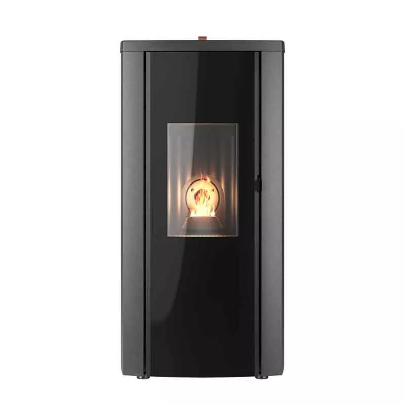 Hermetische pelletkachel (concentrische bovenaansluiting) Cristallo Silenzio Up – 9,2 kW