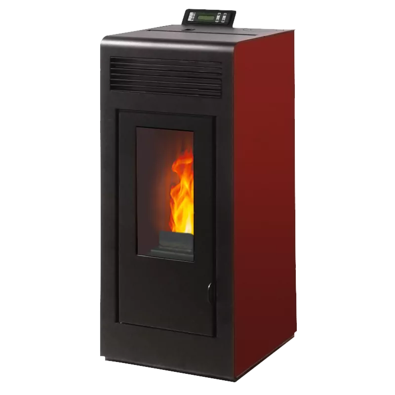 Hermetische pelletkachel (concentrische bovenaansluiting) – Vulcano Up – 10,8 kW